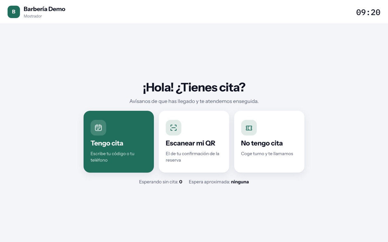 El kiosco: el cliente se anuncia solo
